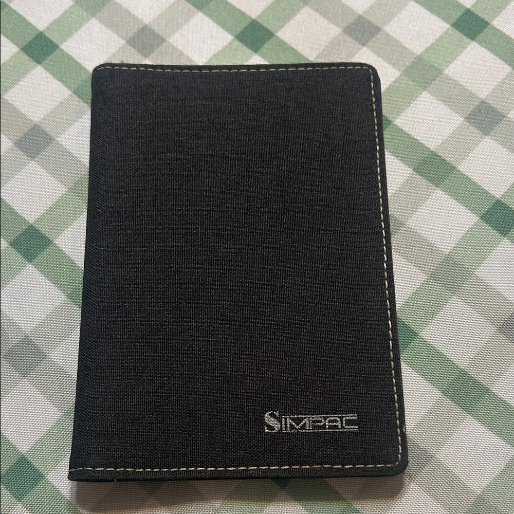 SimPac Fabric RFID Passport travel wallet